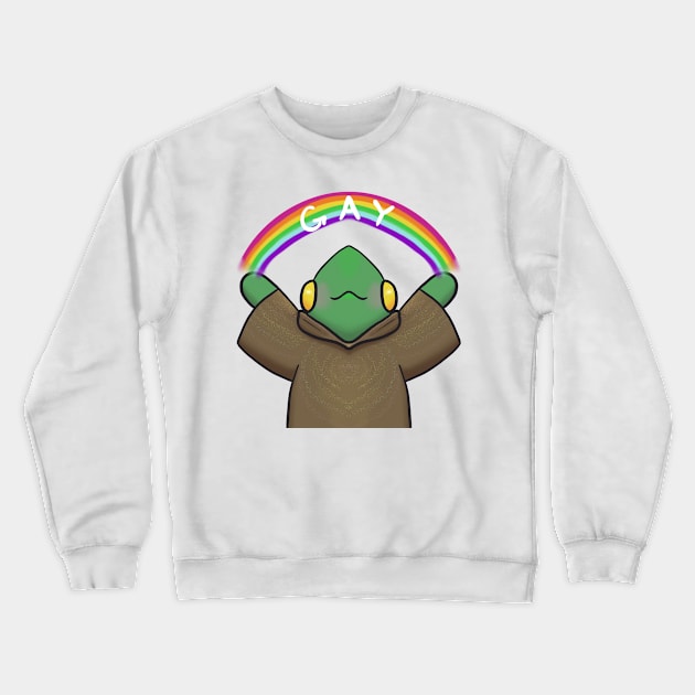 Gay Pride-Berry Crewneck Sweatshirt by ZombieCheshire